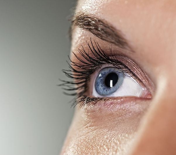 Close-up of a blue eye