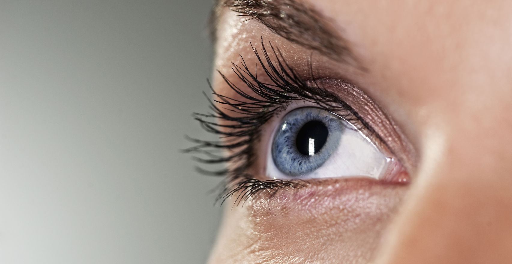 Close-up of a blue eye